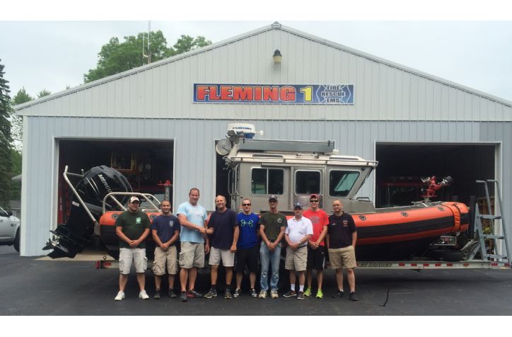 <strong>Completed and Delivered Fleming Fire Rescue Safeboat</strong>