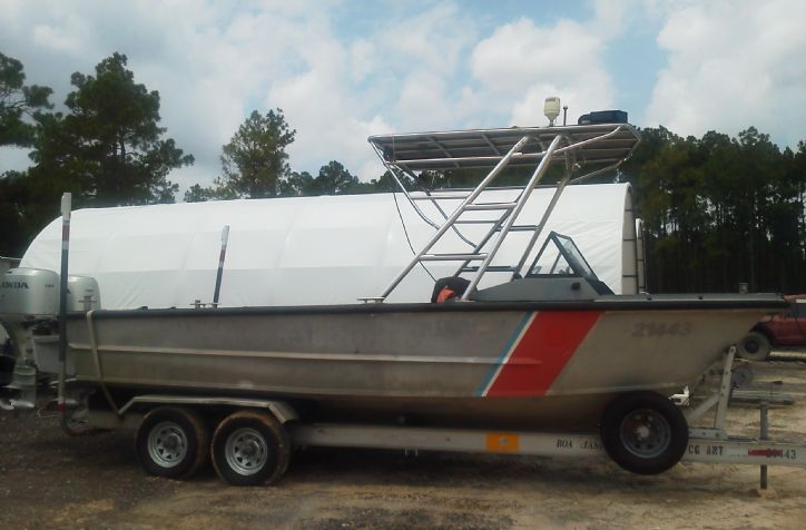 <strong>21 SeaArk ATON  Twin Honda's</strong>21 Sea Ark ATON workboat with twin 130 Honda Outboards.  